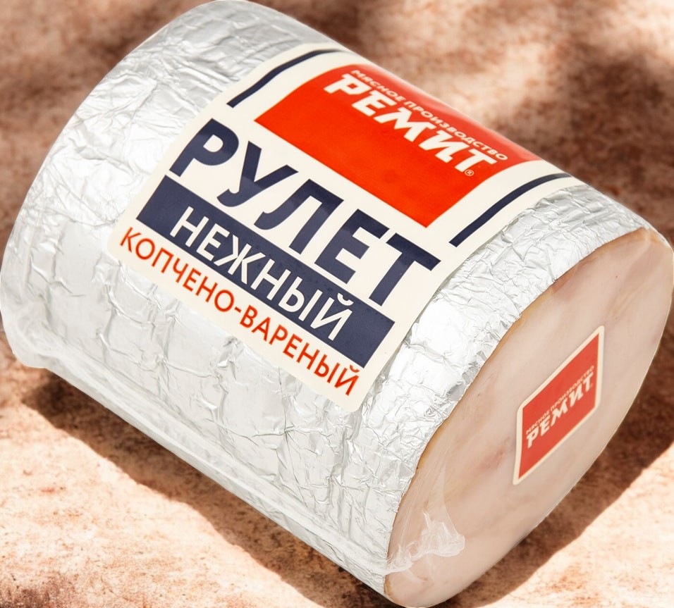 Рулет Нежный в/к в/у 1/2 бат. ~0,5 кг