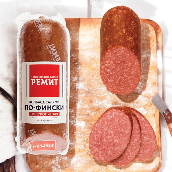 Салями по-Фински п/к в/у 1/2 бат. 0,4 кг