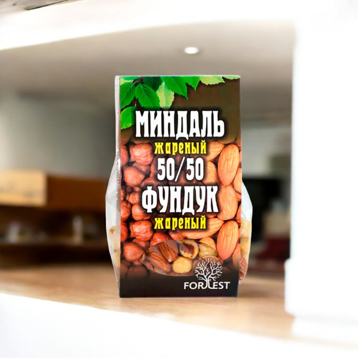 Миндаль жар.+ Фундук жар. 130г.