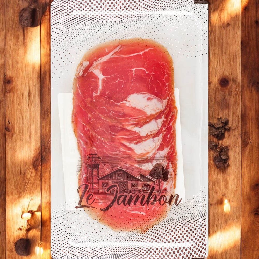 Окорок сыровяленый Хамон Дюрок нарезка 60г ТМ  Le Jambon