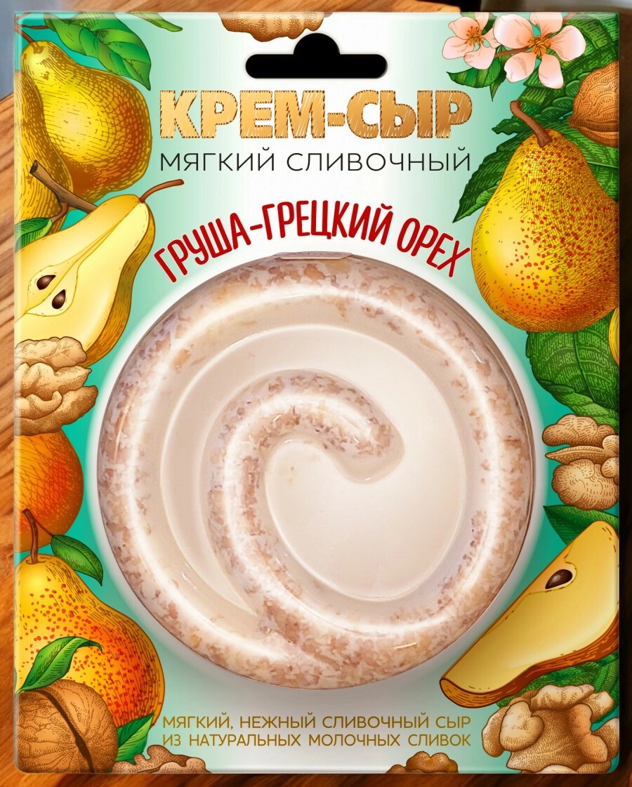 Груша-грецкий орех сливочный крем-сыр 120 г