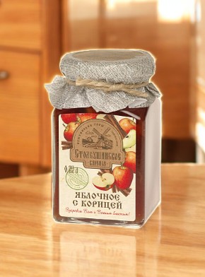 Варенье Столбушинское стерилизованное “Яблочное с Корицей” 250 гр.