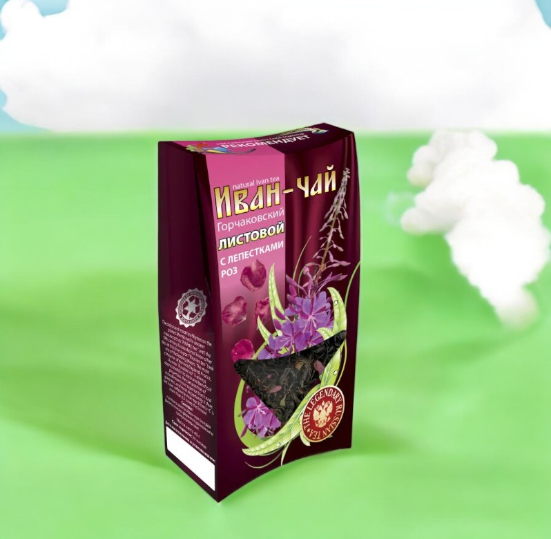 Иван-чай с лепестками роз 30 гр.