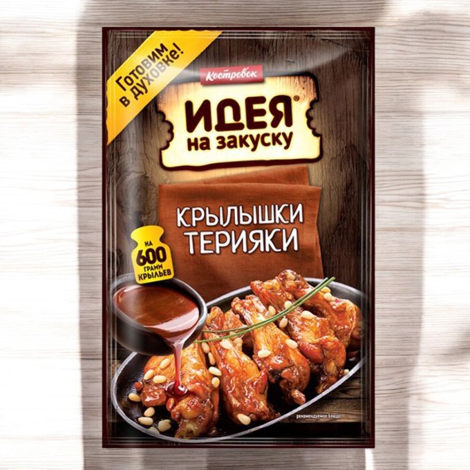 Соус для приготовления крылышек Терияки, 90 г