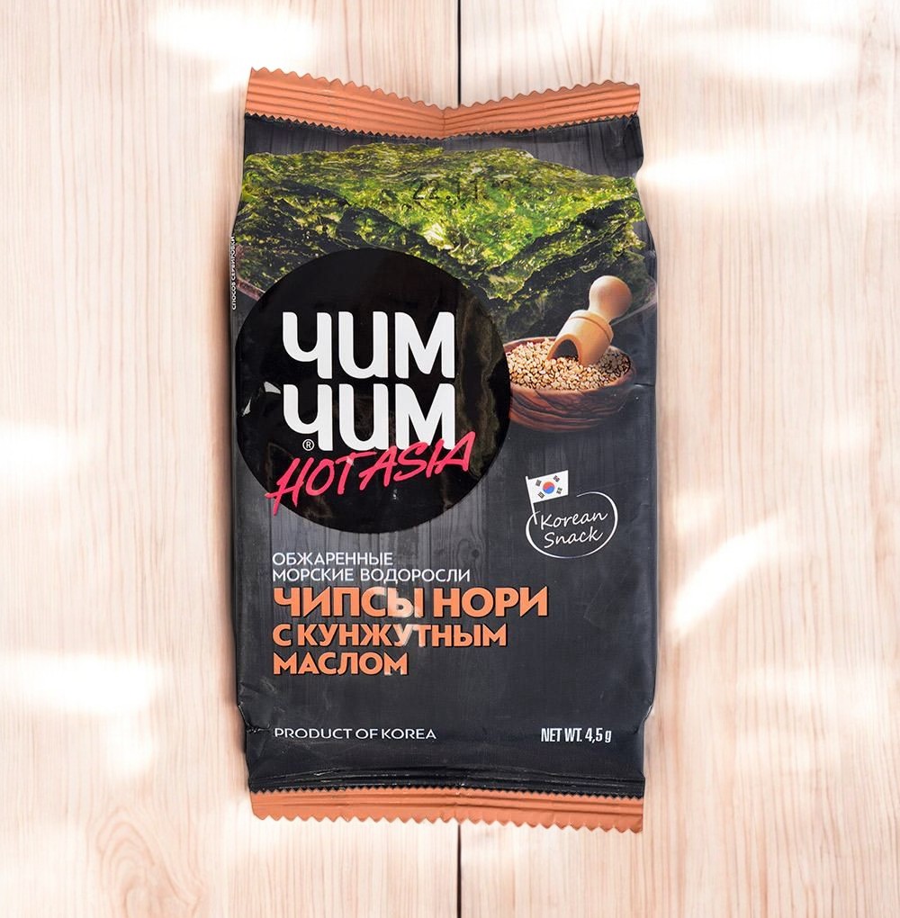 Чипсы Нори “Кунжут”, 4,5 г
