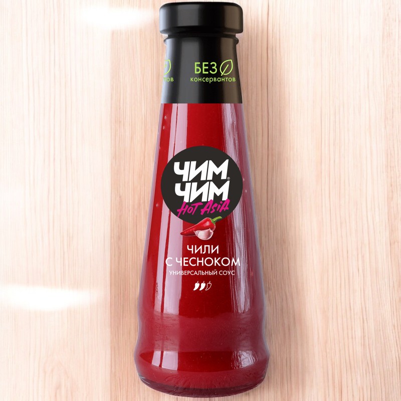 Соус Чили с чесноком, 210 г
