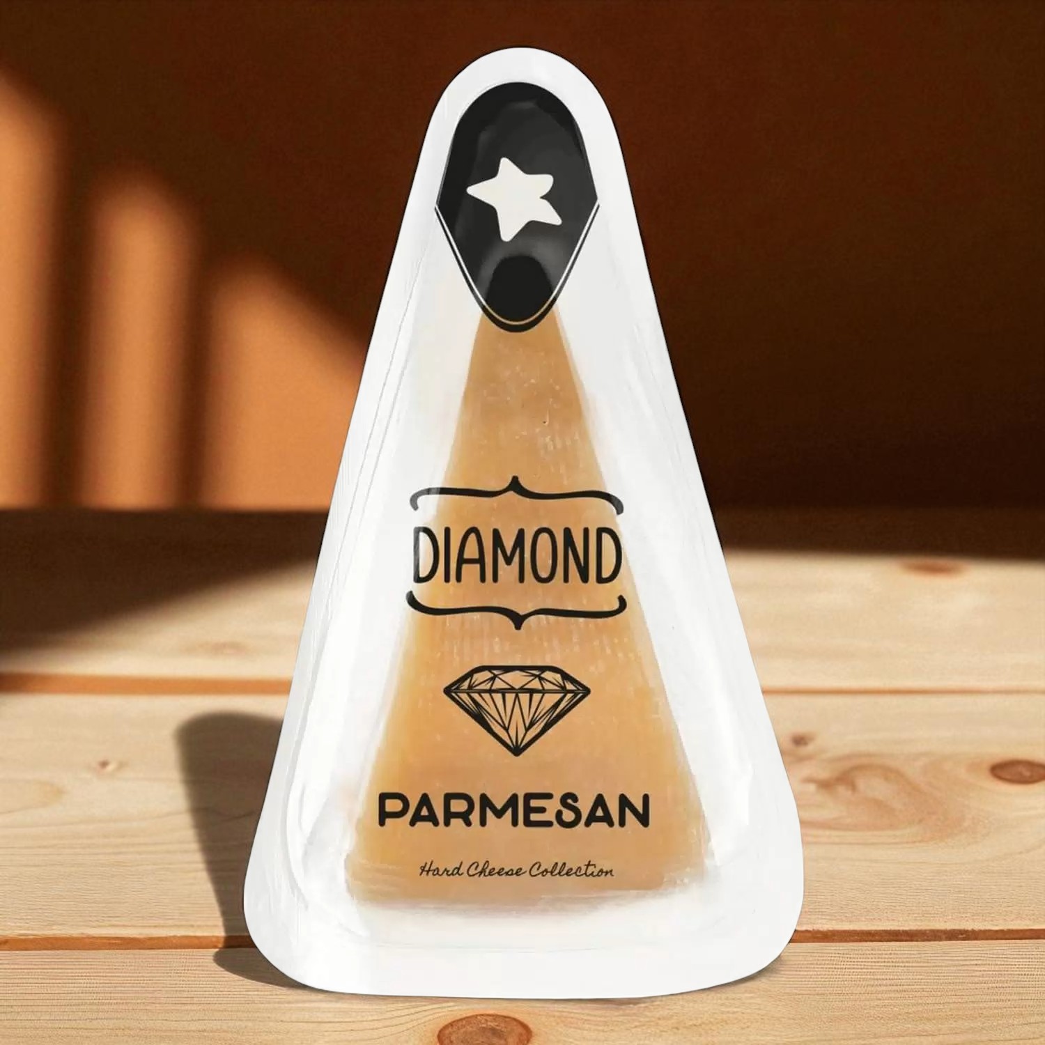 Пармезан DIAMOND 40% фас 8шт*180гр кусок тз Laime (Россия, СПб)КП