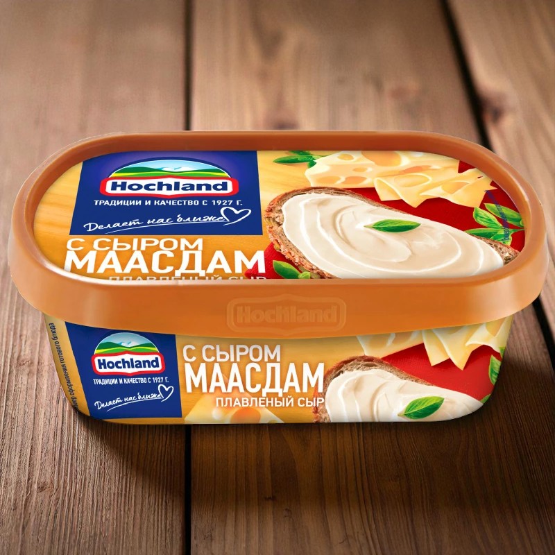 Плавленый сыр Сырная классика Маасдам 50% 8шт*200гр (Россия) NEW
