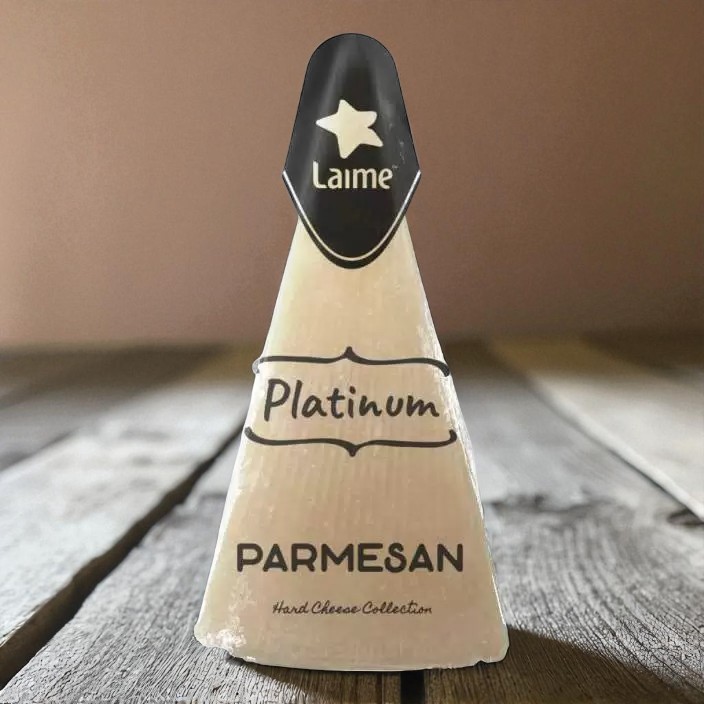 Пармезан PLATINUM 40% фас 8шт*180гр кусок ТЗ LAIME (Россия, Спб)КП