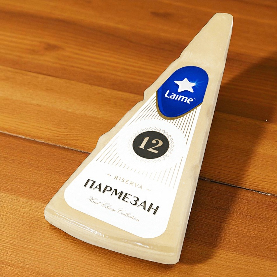 Пармезан Гран Ризерва-18 40% фас 8шт*180гр (кусок)(т.з. Laime,Россия, Спб)КП
