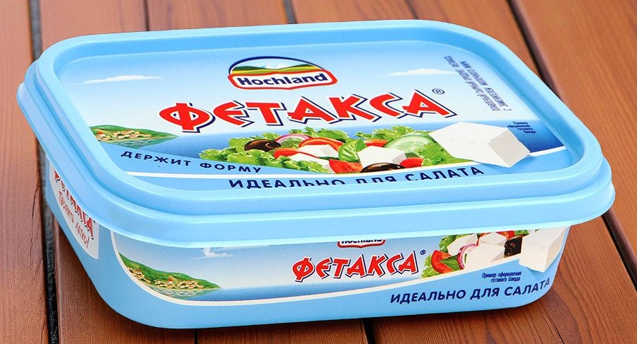 Плавленый сыр Фетакса 60% 16шт*200гр (Россия)