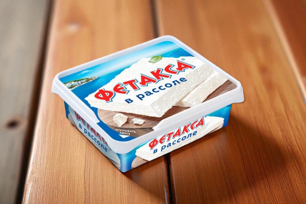 Мягкий сыр в рассоле Фетакса 45% 9шт*250гр (Россия)