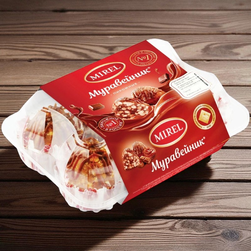 Пирожные Mirel Муравейник 20шт*340гр дефрост (Россия)