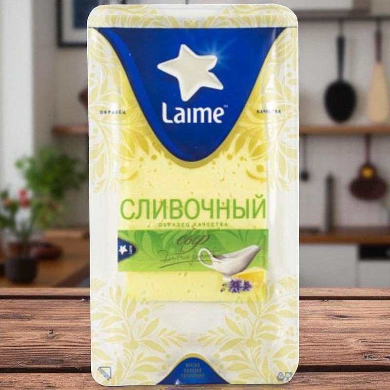 Лайме с ароматом сливок 50% 8шт~*1,7кг кубик (Беларусь) NEW