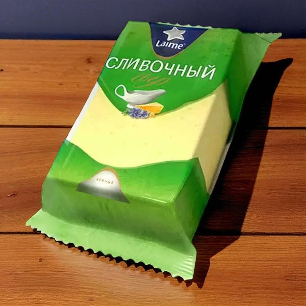 Лайме Сливочный 50% 8шт~*1,7кг кубик (Беларусь)  NEW