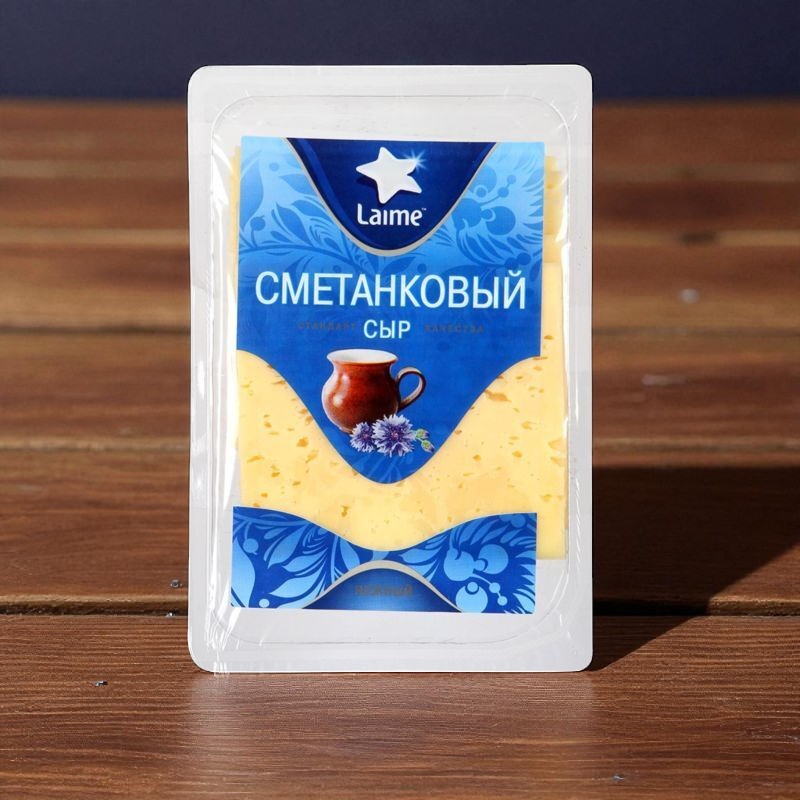 Лайме Сметанковый 50% фас. 10шт*180г (кусок)(Россия, Спб)КП