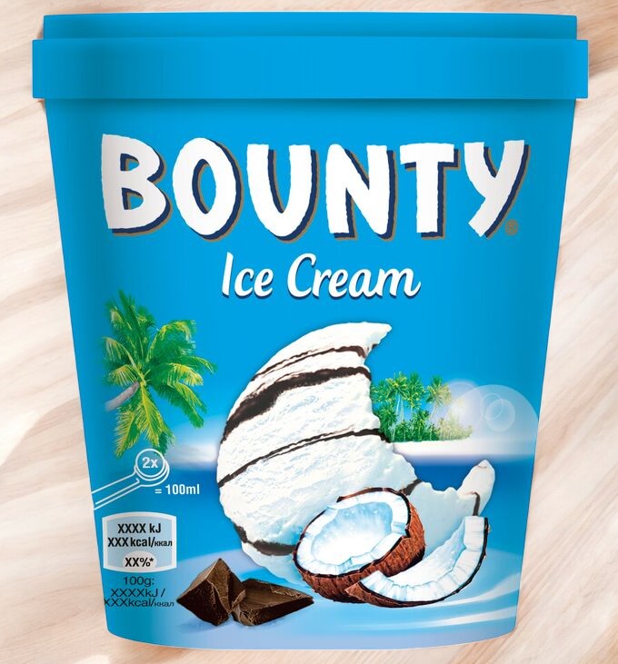 Морож Ведро “Bounty” 450 мл 272 г