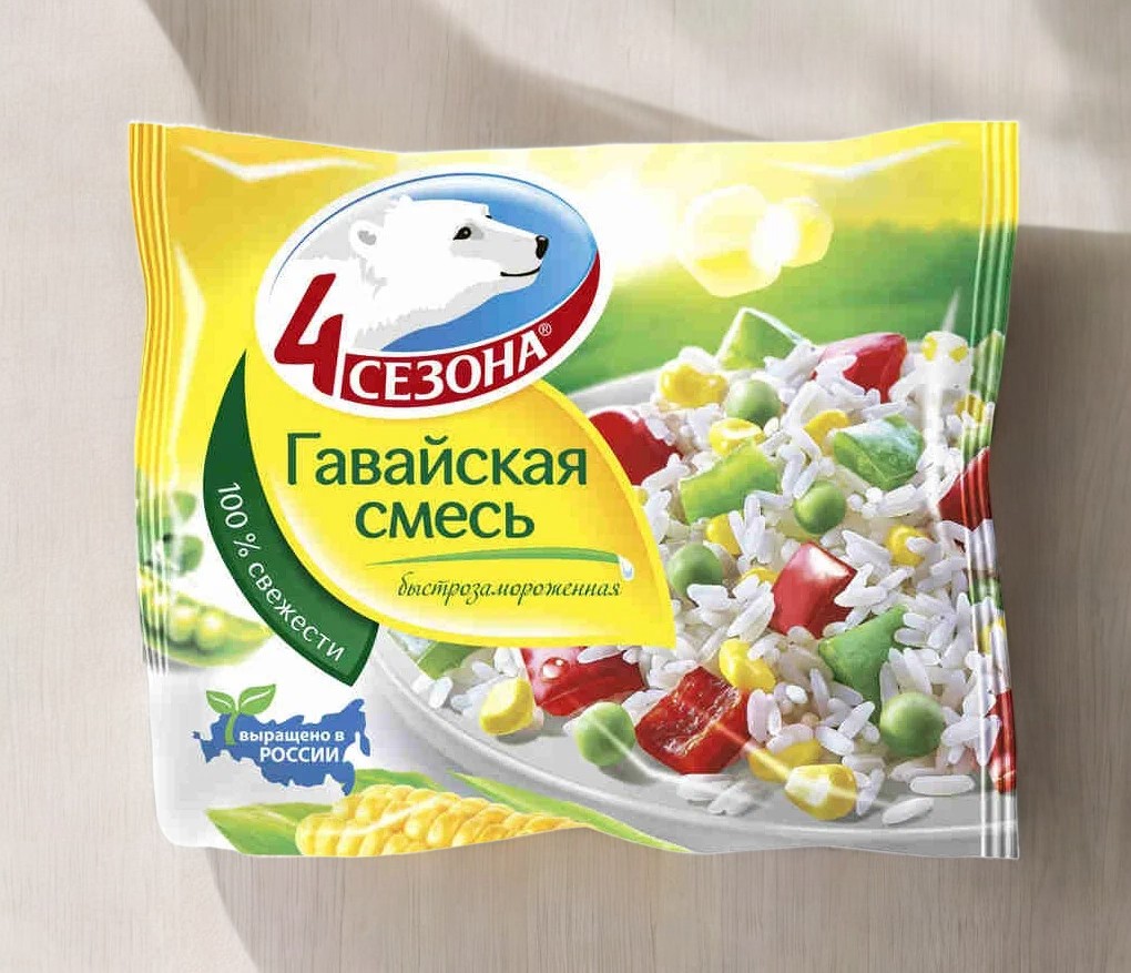 Овощи/Гавайская смесь 400г*