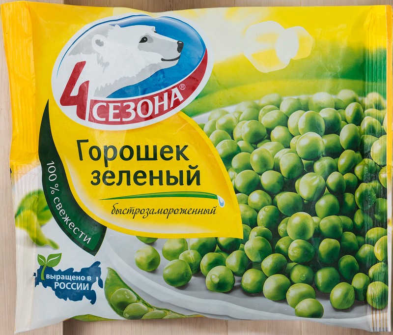 Овощи/Горошек зеленый 400г*