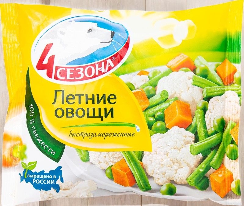 Овощи/Летние овощи 400г*