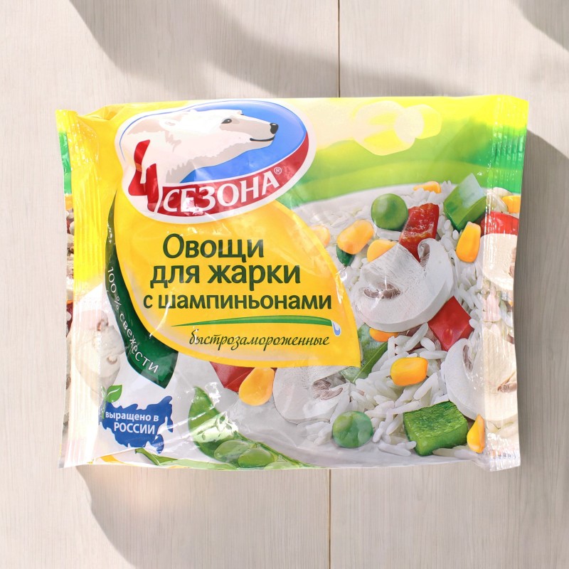 Овощи/Овощи для жарки с шамп. 400г*