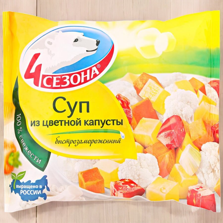 Овощи/Суп из Цветной капусты 400г*