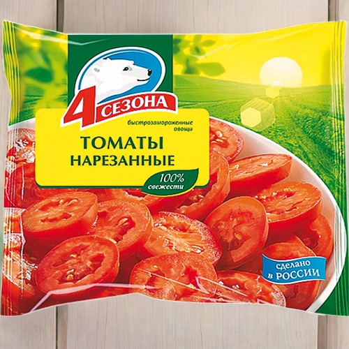 Овощи/Томаты нарез 400г*