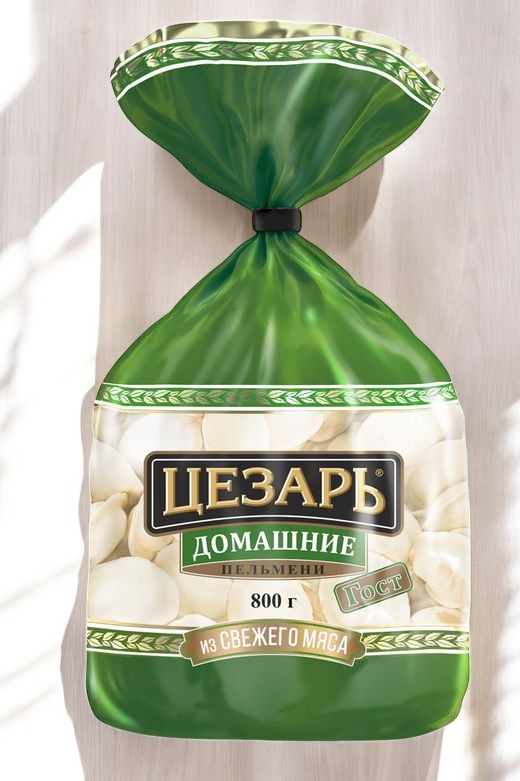 Пельмени домашние ЦЕЗАРЬ 800 г