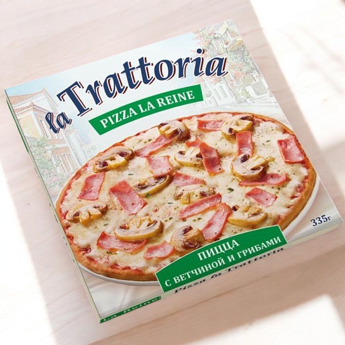 Пицца La Trattoria с ветчиной и грибами 335 *