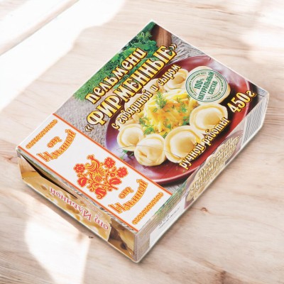 Пельмени “ФИРМЕННЫЕ” говядина+сыр 450 гр*