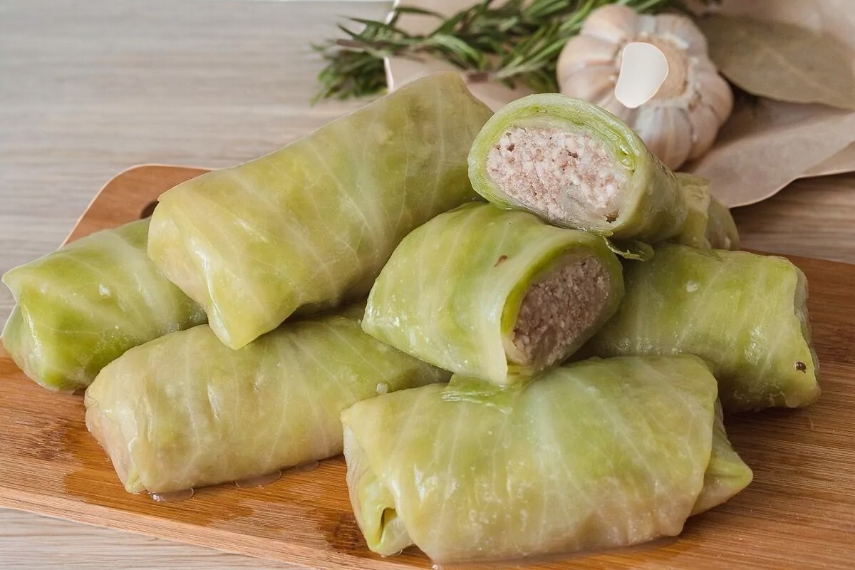 Голубцы с мясом и рисом ДОМАШНИЕ ВЕС*6кг