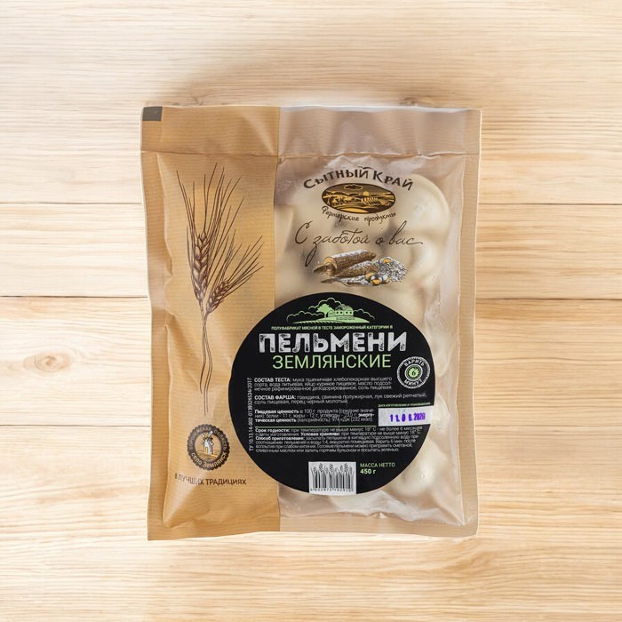 Пельмени Землянские Сытный Край 450 г*