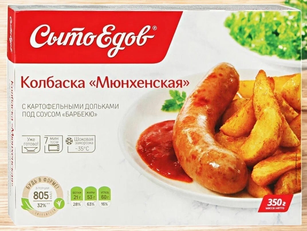 Колбаски “Мюнхенские” с карт