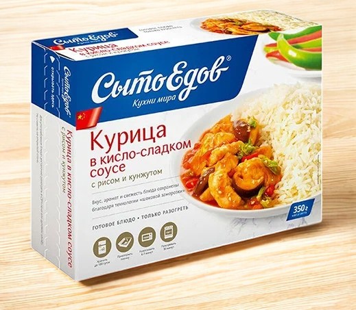 Курица в кисло-сл. соусе/рис 350г*