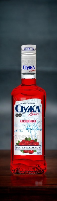 Настойка полусладкая “Стужа люкс клюквенная”, 35% 0.25 (фас.20)