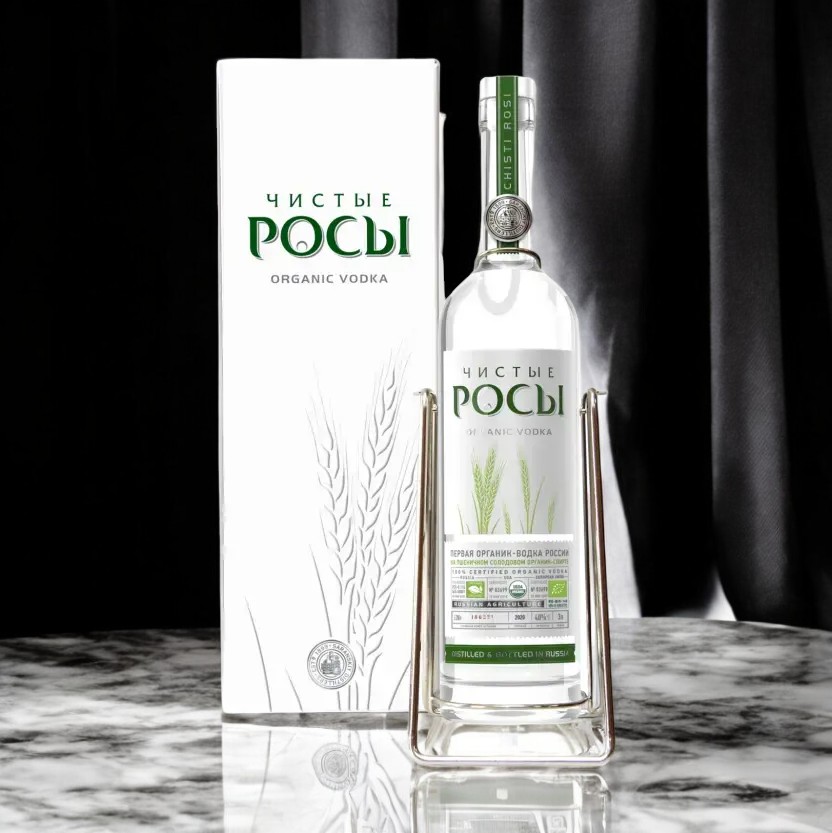 Водка “Чистые Росы”, 40% 3 л п/у качели