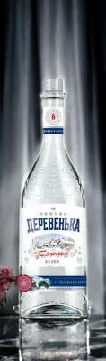 Водка “Зимняя Деревенька Таёжная” 40% 0,7