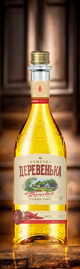Настойка горькая “Солнечная деревенька перцовая на солодовом спирте “Альфа”, 36.6% 0.25