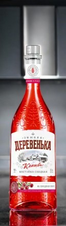 Настойка сладкая “Зимняя деревенька клюква”, 18.5%-19.5% 0.5 ф-6