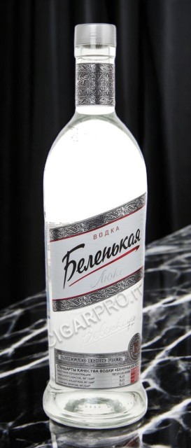 Водка “Беленькая Люкс”, 40% 1.0 ф-6