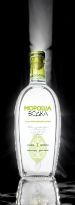 Водка “Мороша на минеральной воде Карелии. Уровень мягкости №1” 40% 0.1 (ф.18)