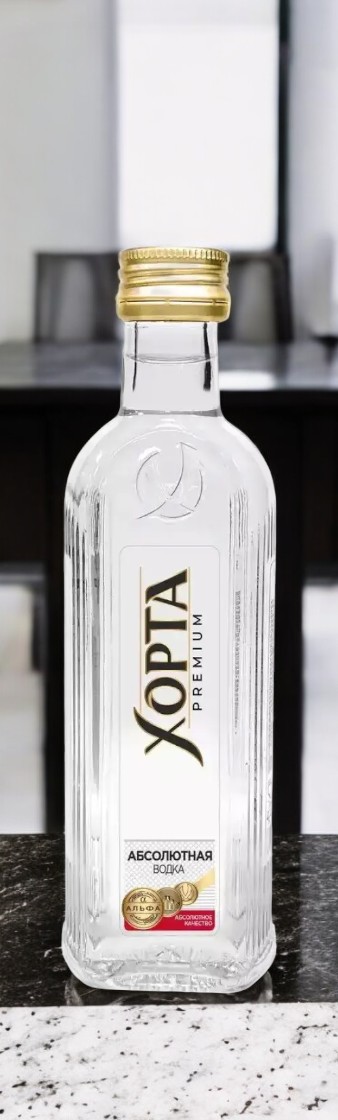 Водка “Хорта Абсолютная”, 38% 0.1