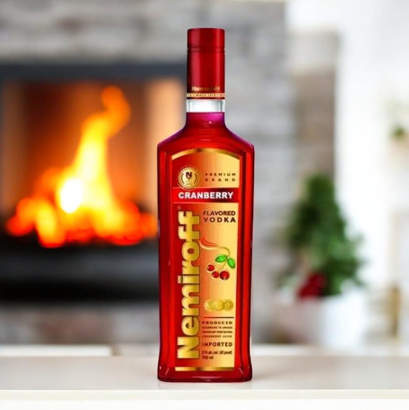 Настойка сладкая “NEMIROFF КЛЮКВА НА КОНЬЯКЕ”, 21% 0.25 ШТОФ ф.20