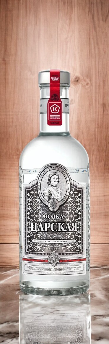 Водка “Царская Оригинальная”, 40% 0.05