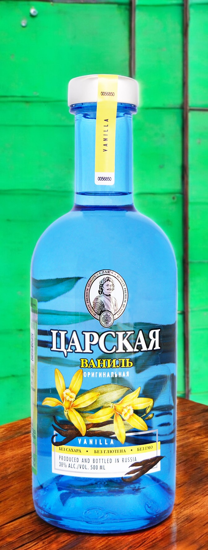 Настойка горькая “ЦАРСКАЯ ОРИГИНАЛЬНАЯ ВАНИЛЬ (CZAR’S ORIGINAL VANILLA)” 0,5л 38%