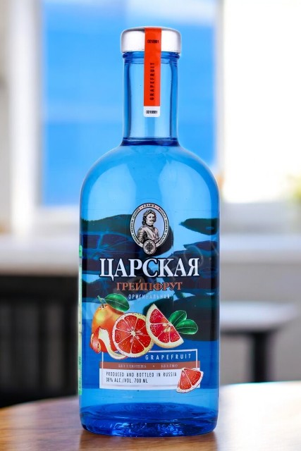 Настойка горькая “Царская Оригинальная Грейпфрут (CZAR’S ORIGINAL GRAPERFRUIT)” , 38% 0.7