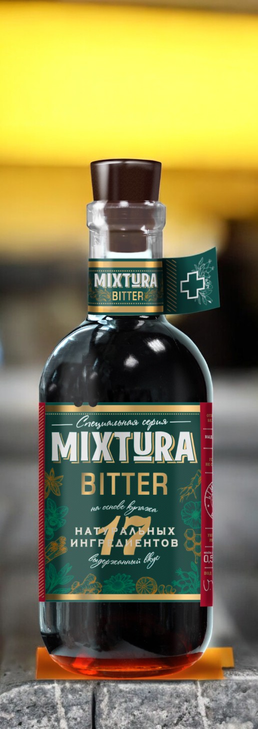 Бальзам “Микстура. БИТТЕР”, 35% 0.5
