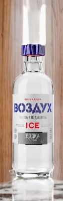 Водка особая “Легкая Водка Воздух Айс”, 40% 0.5 (ф.12)