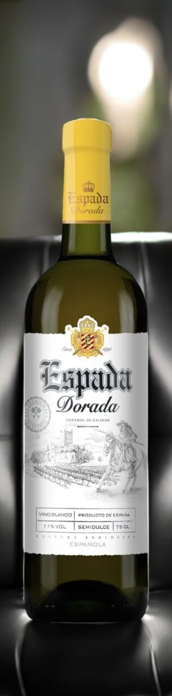 Вино ординарное полусладкое белое “ESPADA DORADA” (Эспада Дорада), 11%, 0.75
