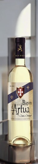 Вино ординарное полусладкое белое «Барон д’Артуа» («Baron d”Artua») 8,5-16.5% 0.75